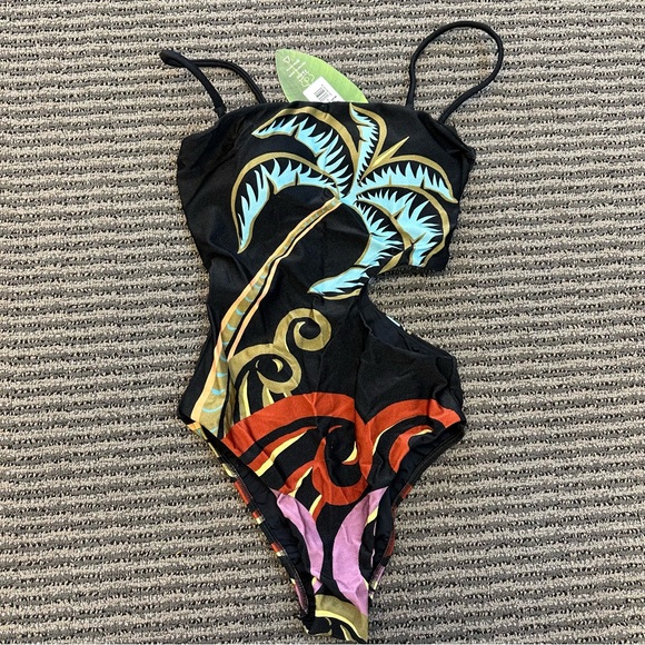 Farm Rio Pineapple Wave One Piece - Picture 5 of 8